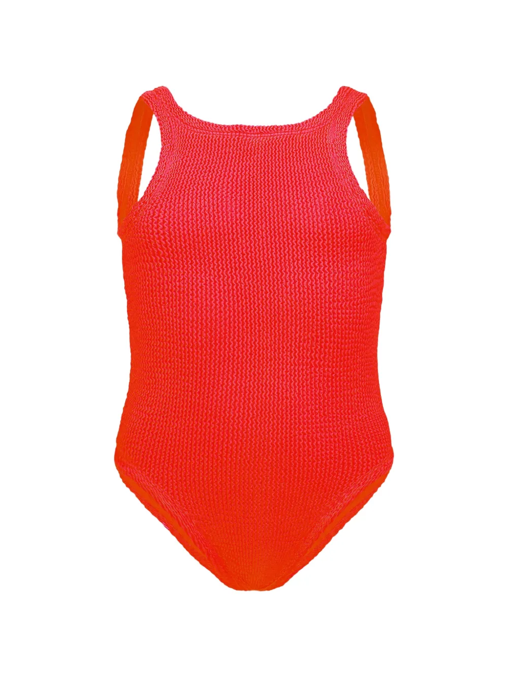 Hunza G Kids Classic swimsuit - Rosso