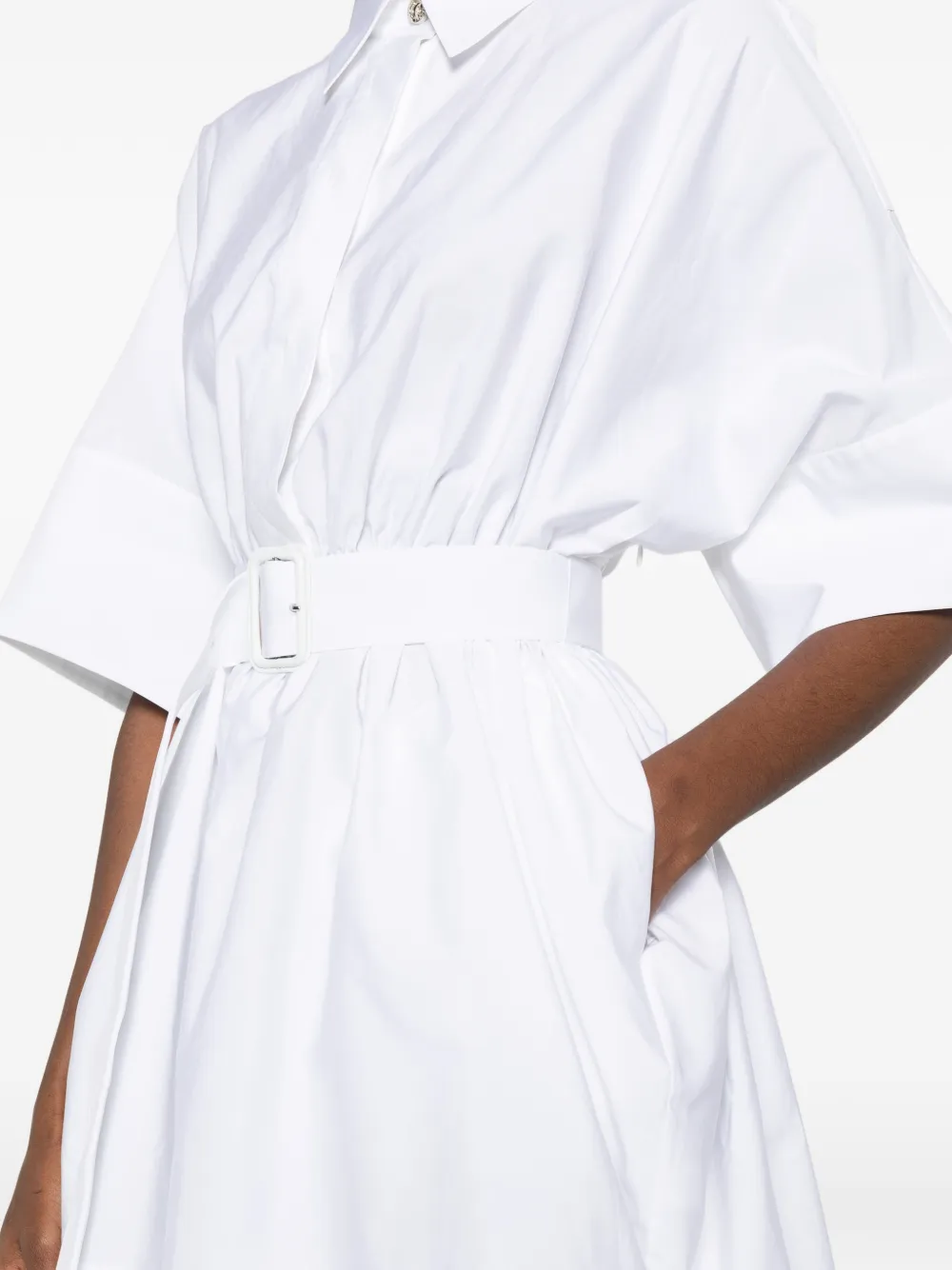 Givenchy Blousejurk met ceintuur Wit