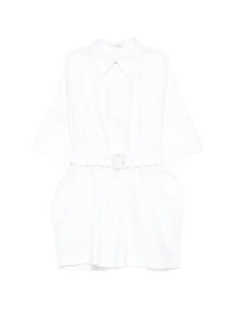 Givenchy belted shirt mini dress