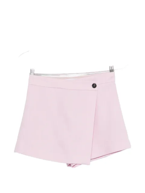 MSGM button wrap shorts