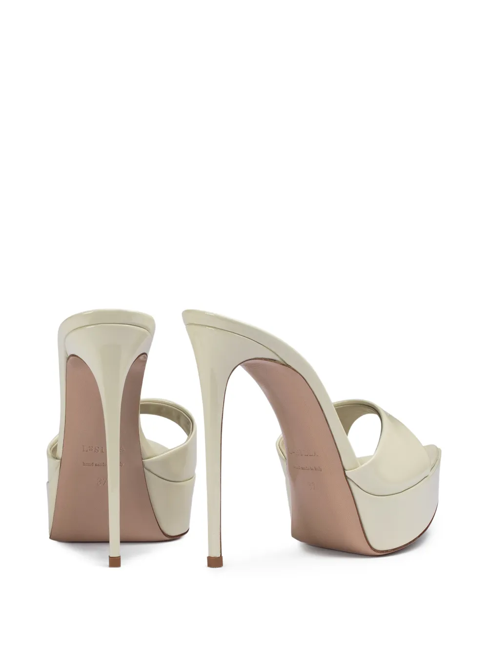 Le Silla Uma sandalen met stilettohak Beige