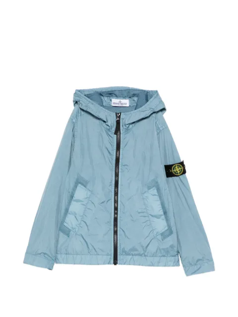 Stone Island Junior hooded pocket jacket