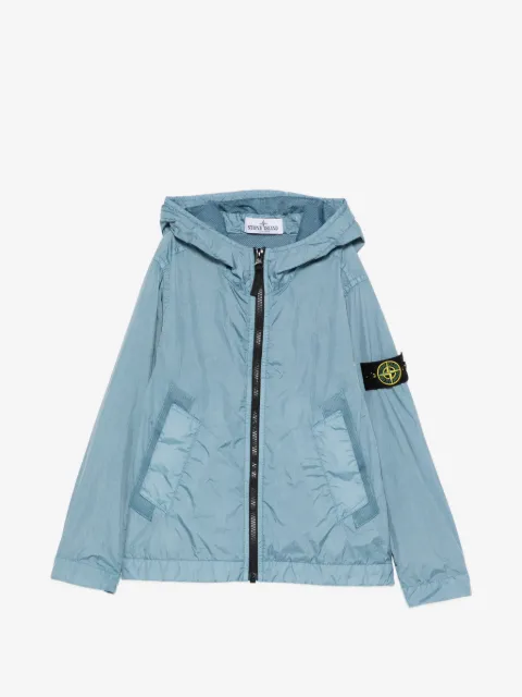 Stone Island Junior hooded pocket jacket