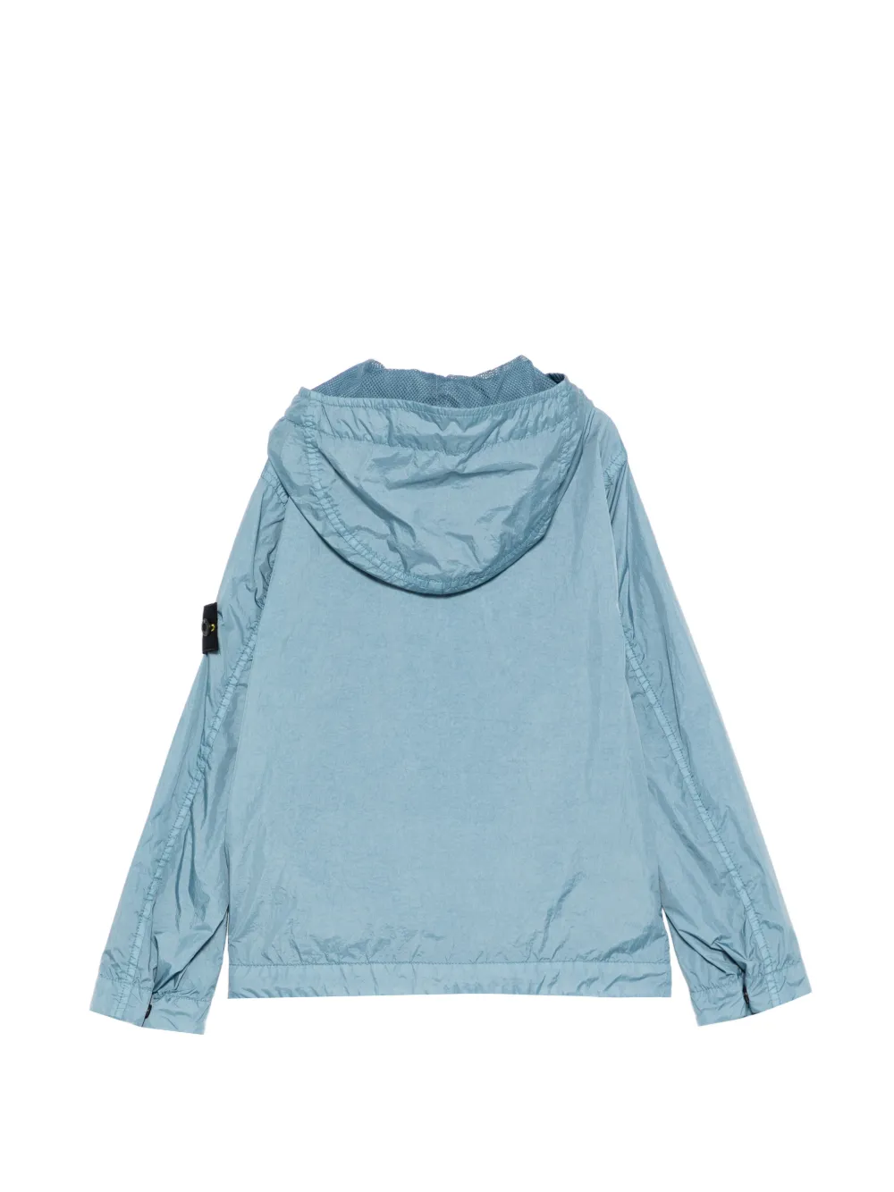 Stone Island Junior Jack met capuchon en zak Blauw