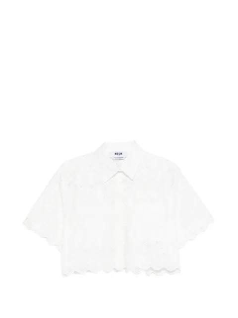 MSGM button-fastening shirt