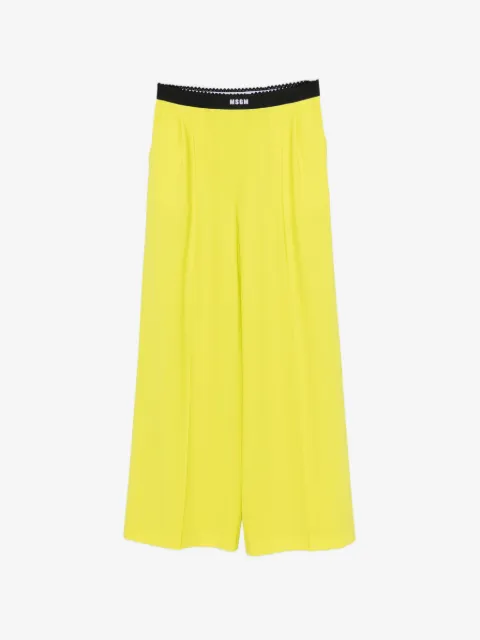 MSGM pocket palazzo pants
