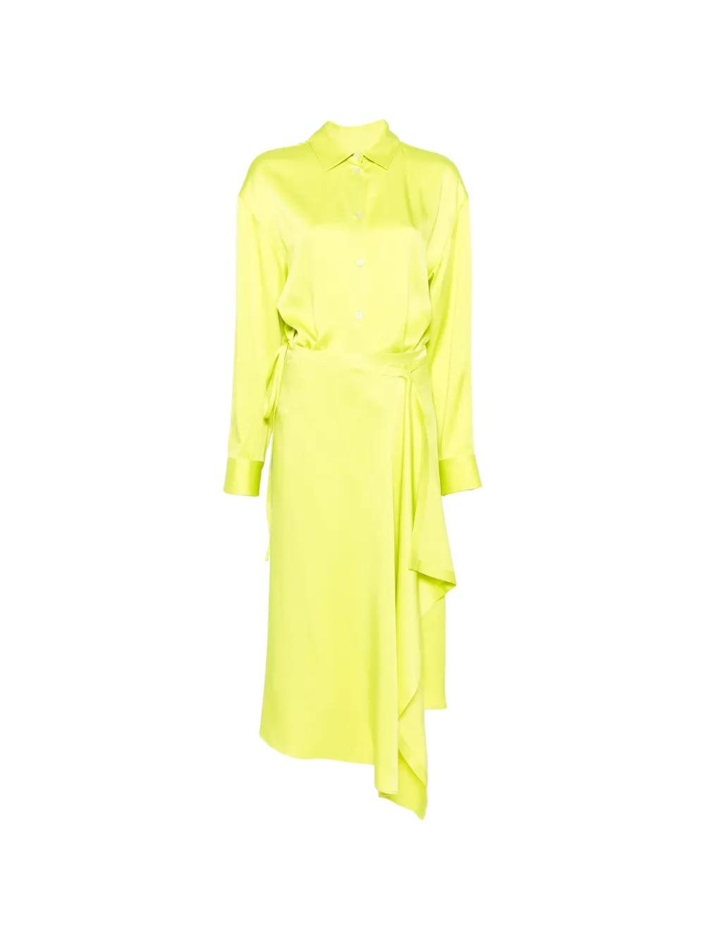 MSGM green midi-dress - Verde