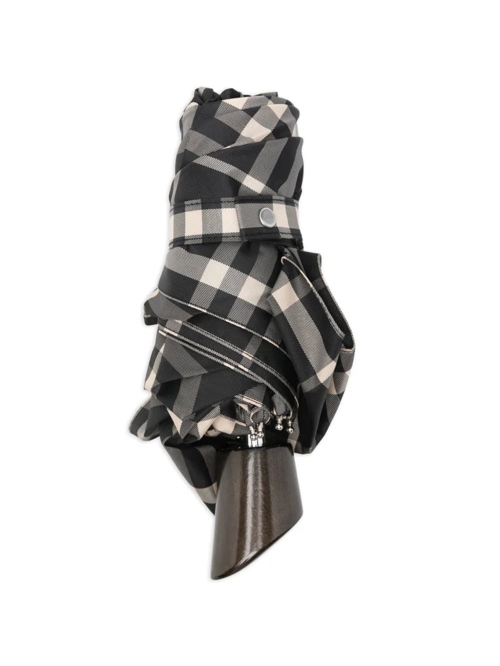 Burberry Heart Embellished Hair Clip In Gray