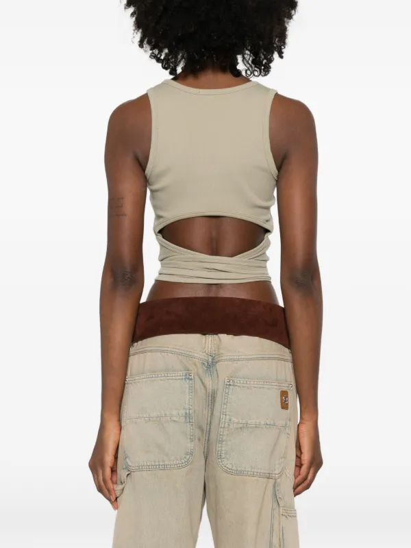 ★DIESEL★T-ANKY-G1 TANK TOP★ T-ANKY-G1 Woman: Tank top with bleeding-effect logo | Diesel