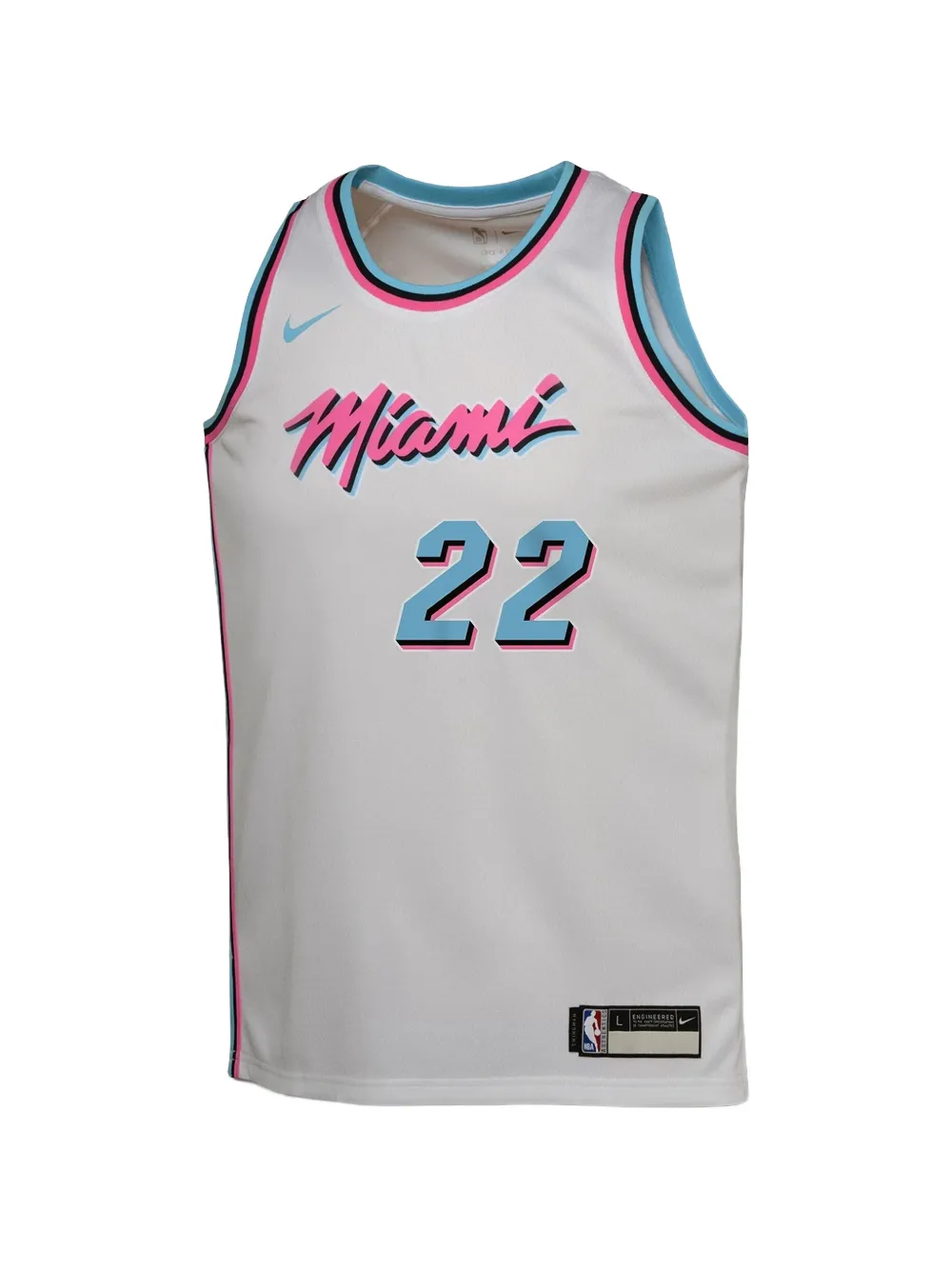 Nike Kids NBA Miami Heat 2024-25 City Edition Swingman jersey - Bianco