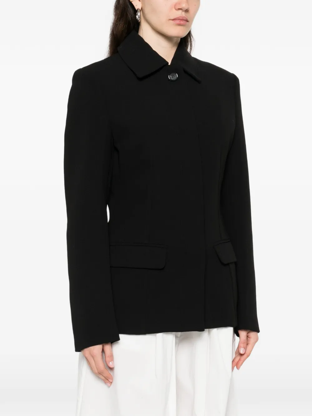 Pocket Single-Breasted Jacket