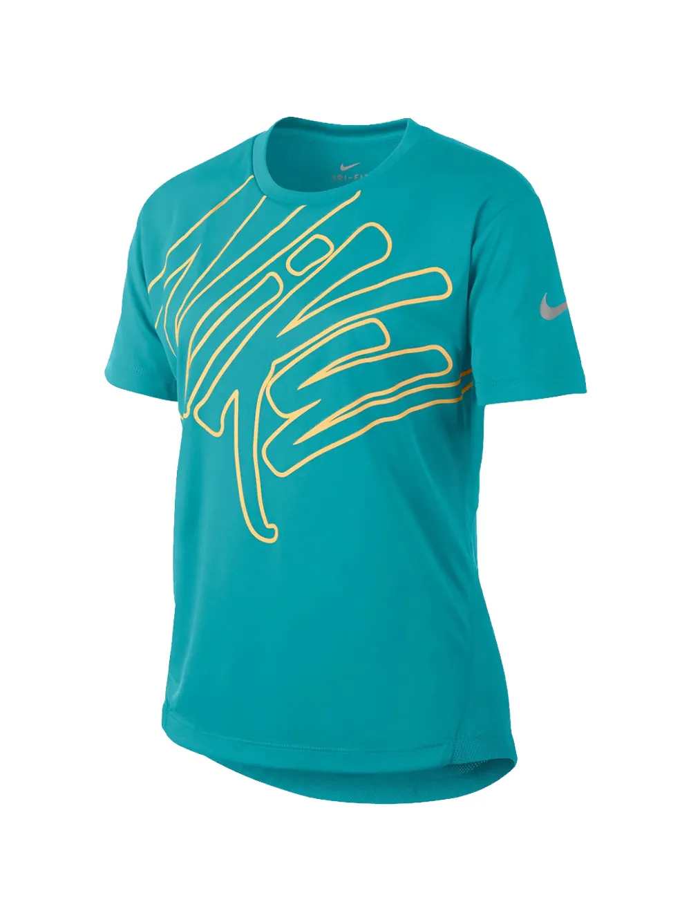 Nike Kids graphic T-shirt - Blu