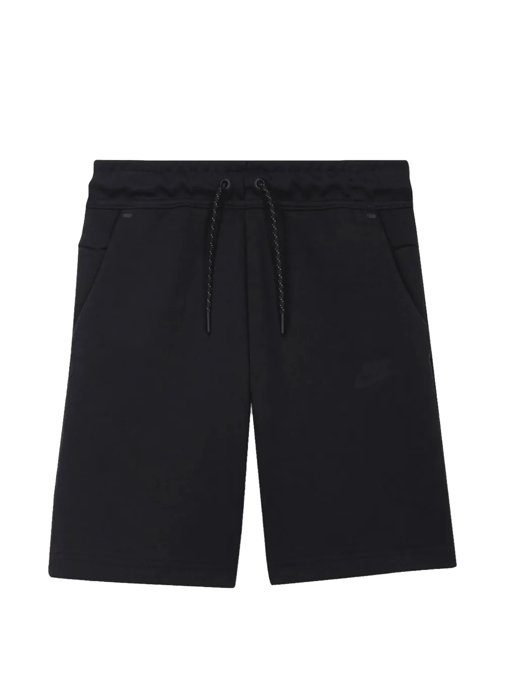 Nike Kids drawstring fleece shorts - Nero