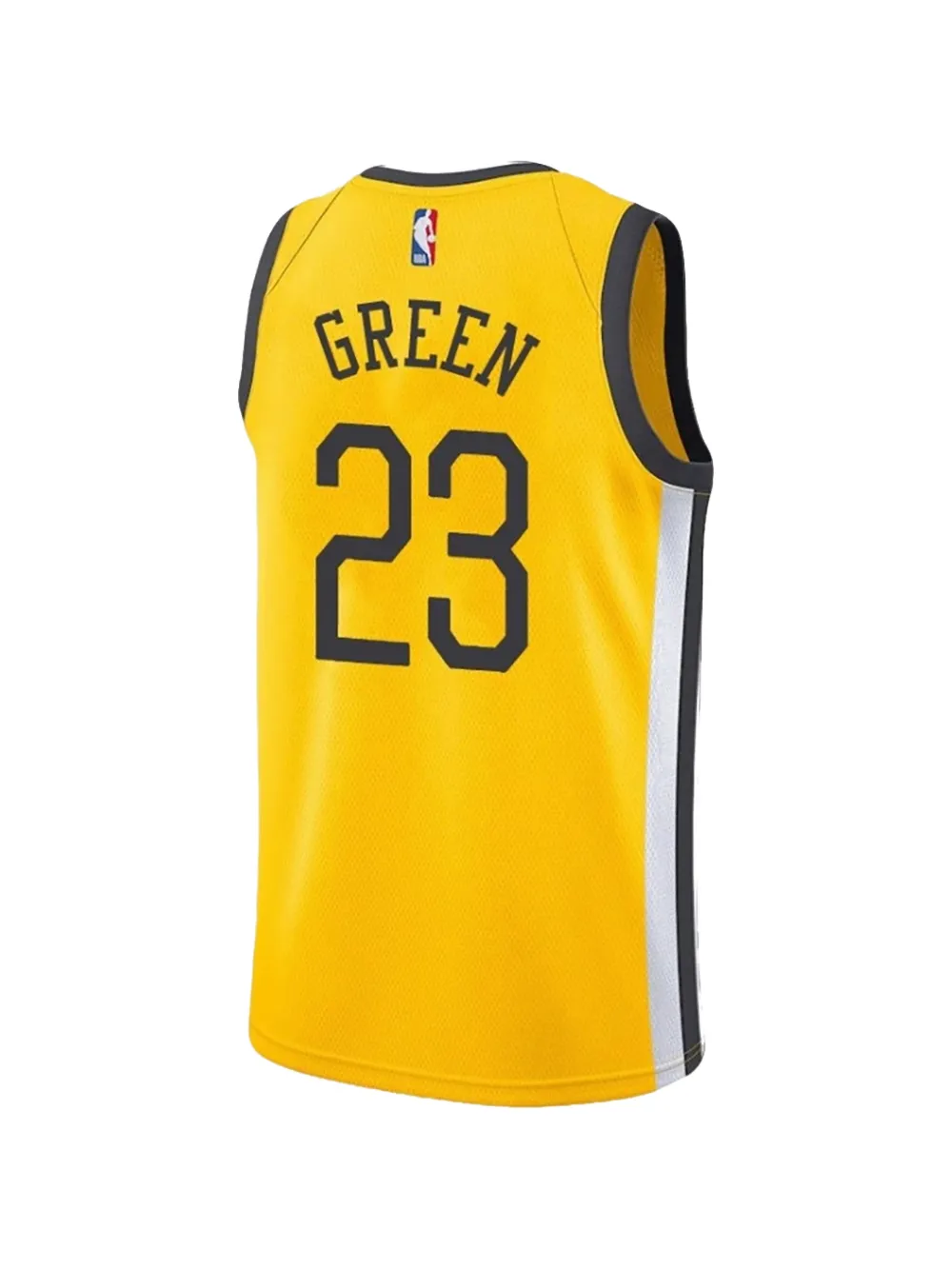 Nike Kids NBA Warriors Draymond Green jersey Geel