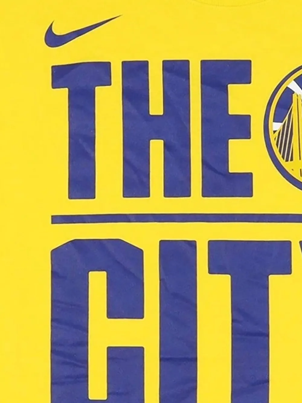  Nike Kids Golden State Warriors T-shirt - Yellow 