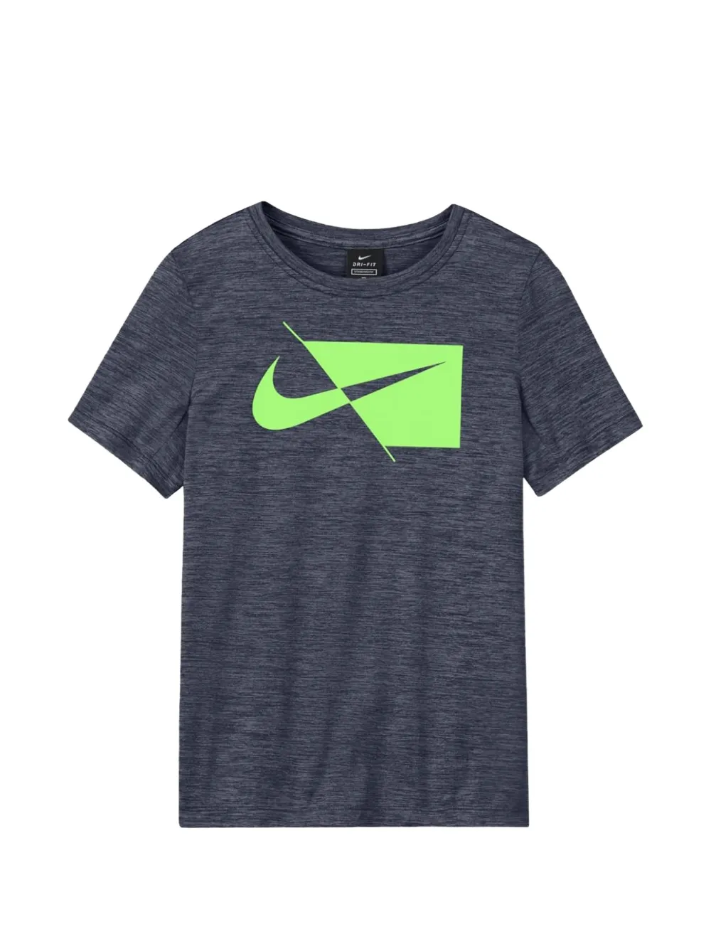 Nike Kids logo-print T-shirt - Blu
