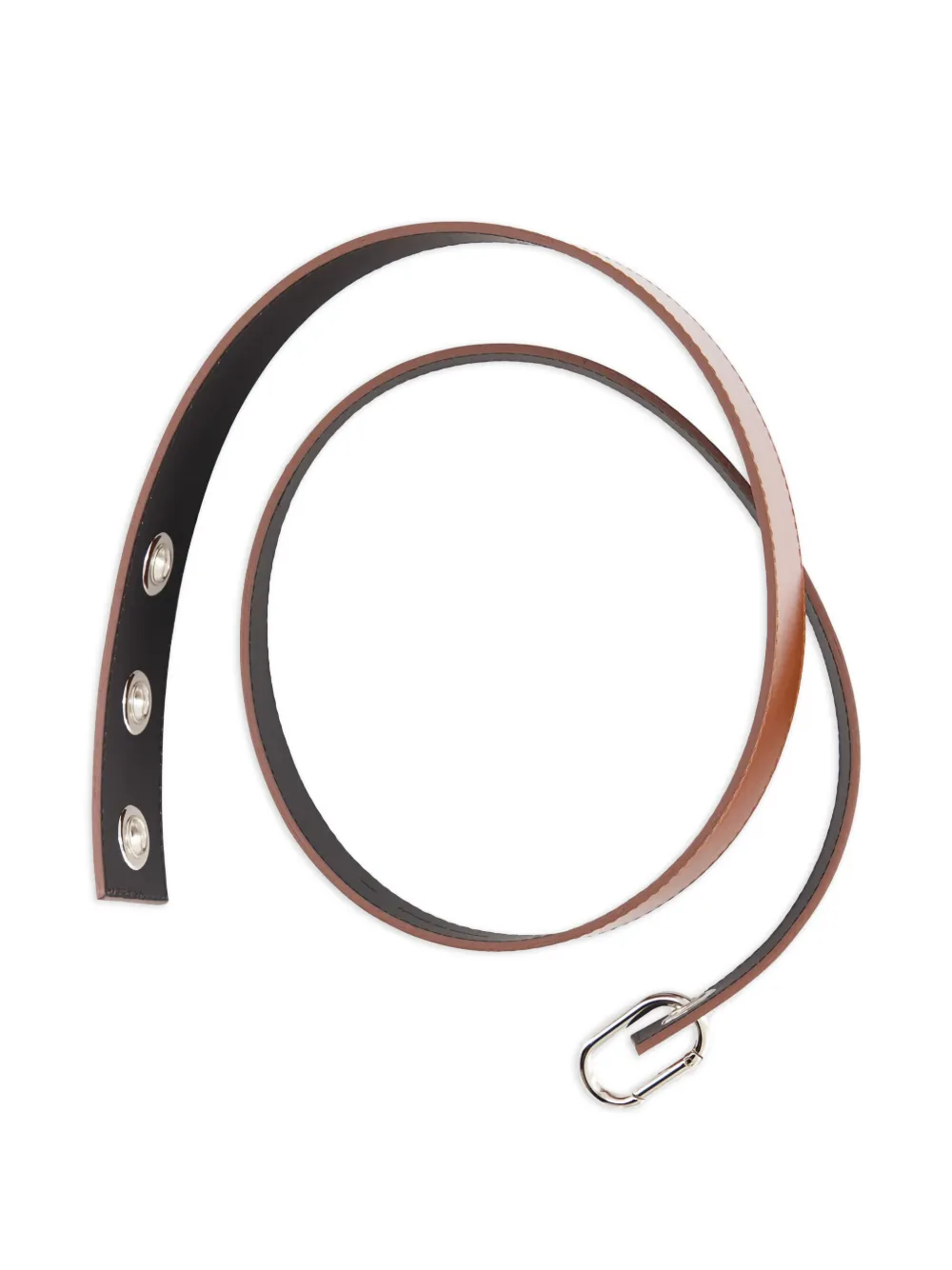 Paloma Wool eyelet hoop belt - Bruin