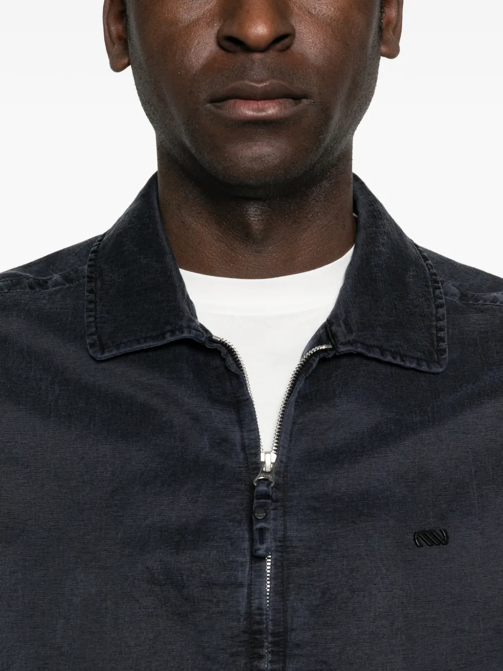 Massimo Osti Studio ジップアップ ジャケット | ブルー | FARFETCH JP