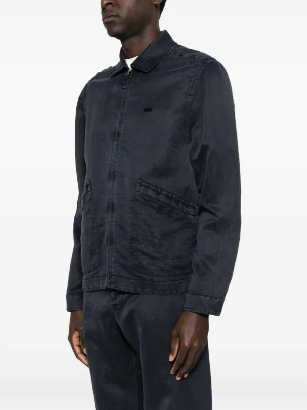 Massimo Osti Studio ジップアップ ジャケット | ブルー | FARFETCH JP