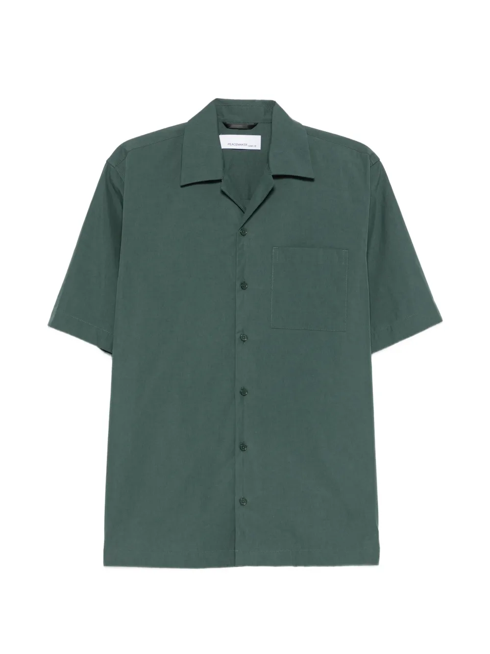 OAMC Peacemaker short-sleeve shirt - Verde