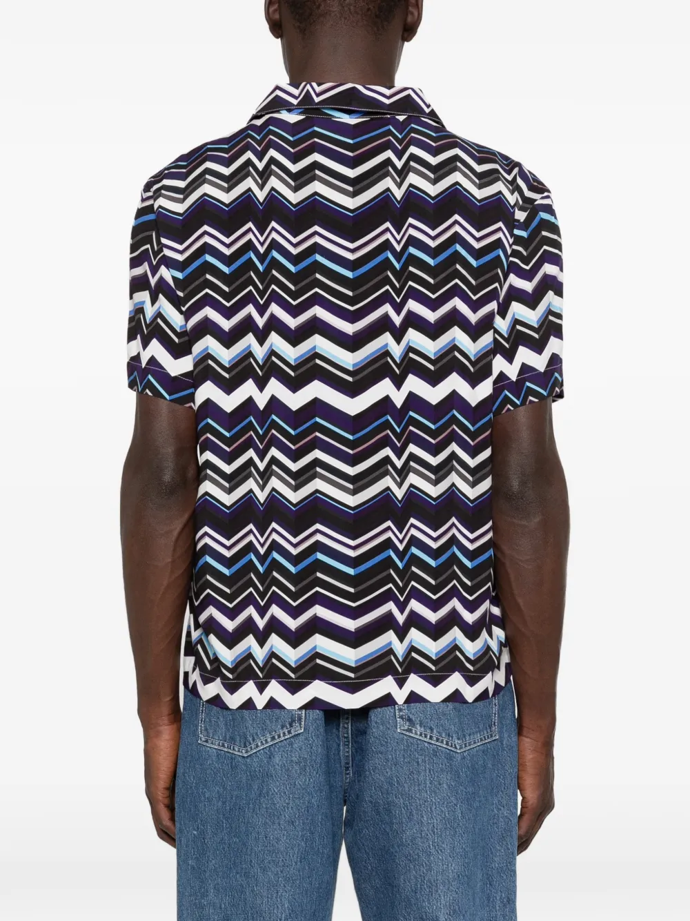Missoni Overhemd met print Zwart