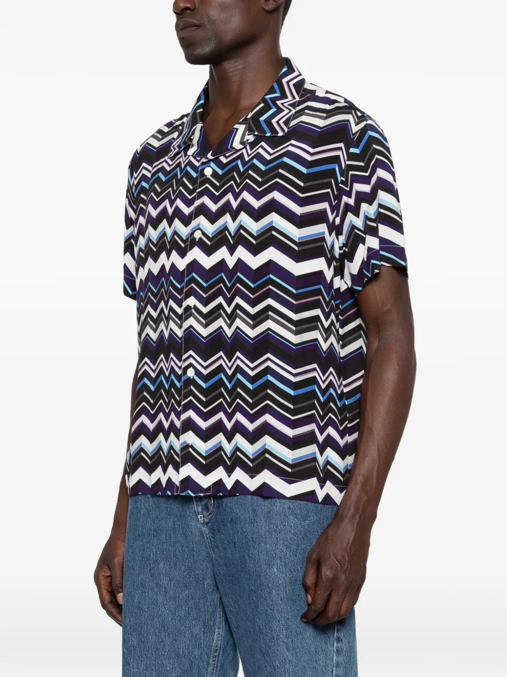 Missoni Overhemd met print Zwart