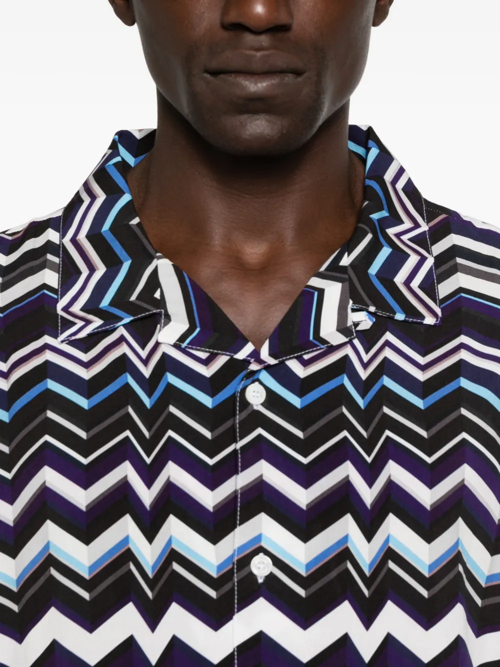 Missoni Overhemd met print Zwart