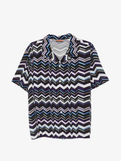 Missoni Camicia con stampa a zigzag