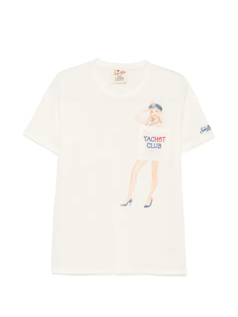 MC2 Saint Barth Ecstasea print-detail pocket T-shirt
