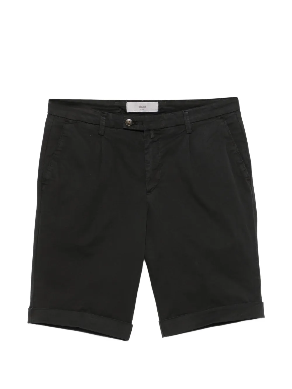Briglia 1949 turn-up cuff shorts - Nero