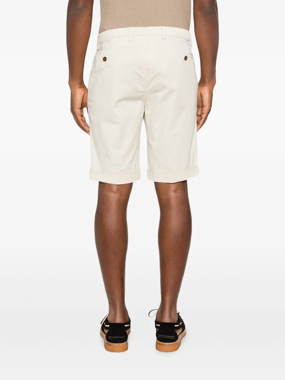 Briglia 1949 Geplooide shorts Beige