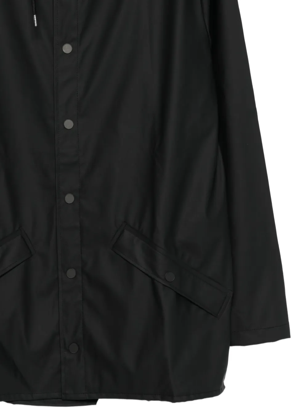  Rains Impermeable Con Capucha - Negro 