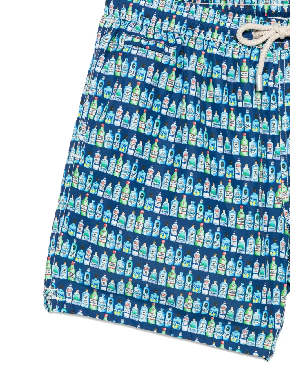 MC2 Saint Barth Zwembroek met print Blauw