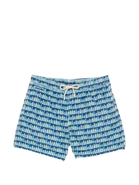 MC2 Saint Barth bottle-print swim shorts