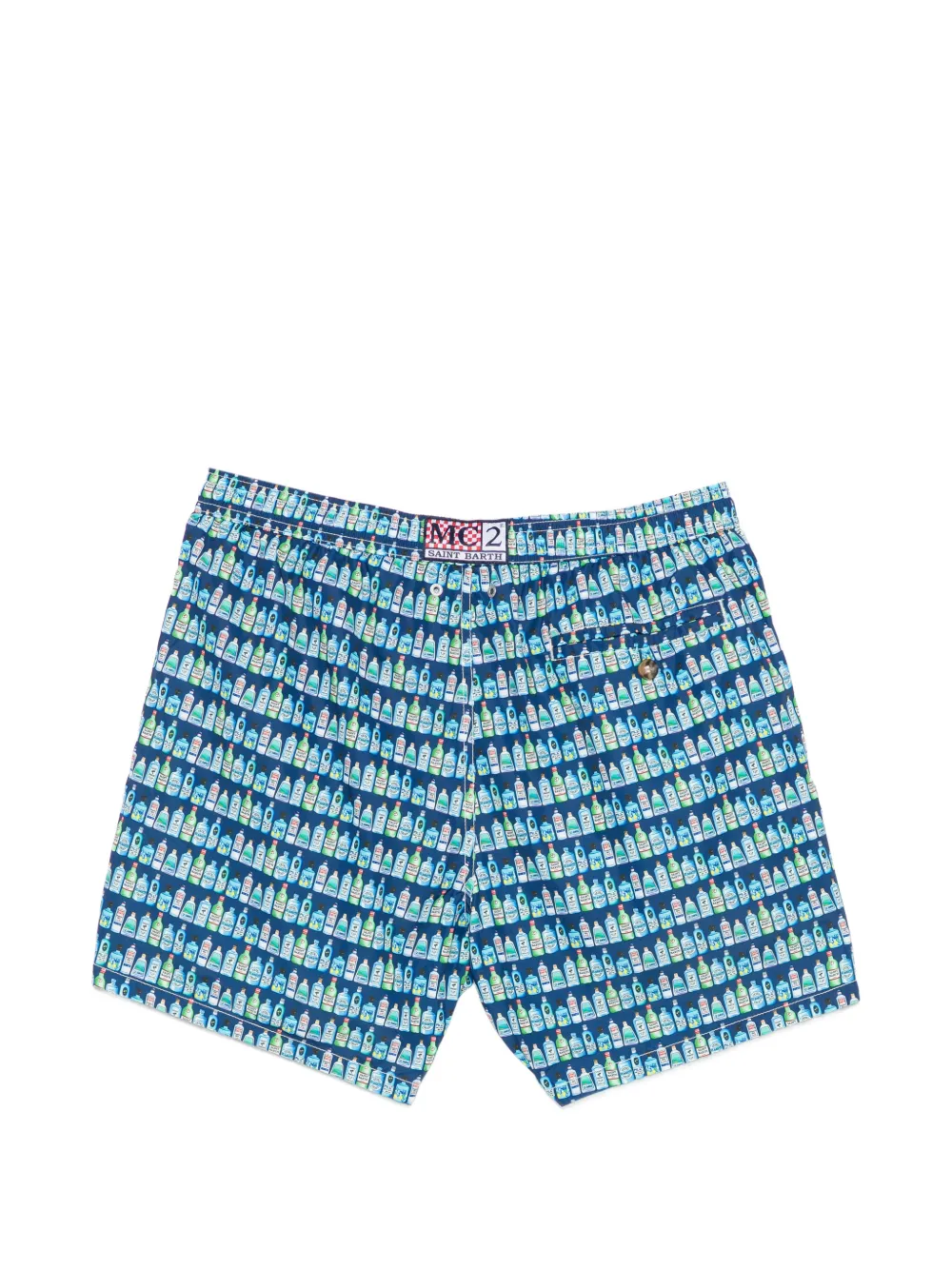 MC2 Saint Barth Zwembroek met print Blauw