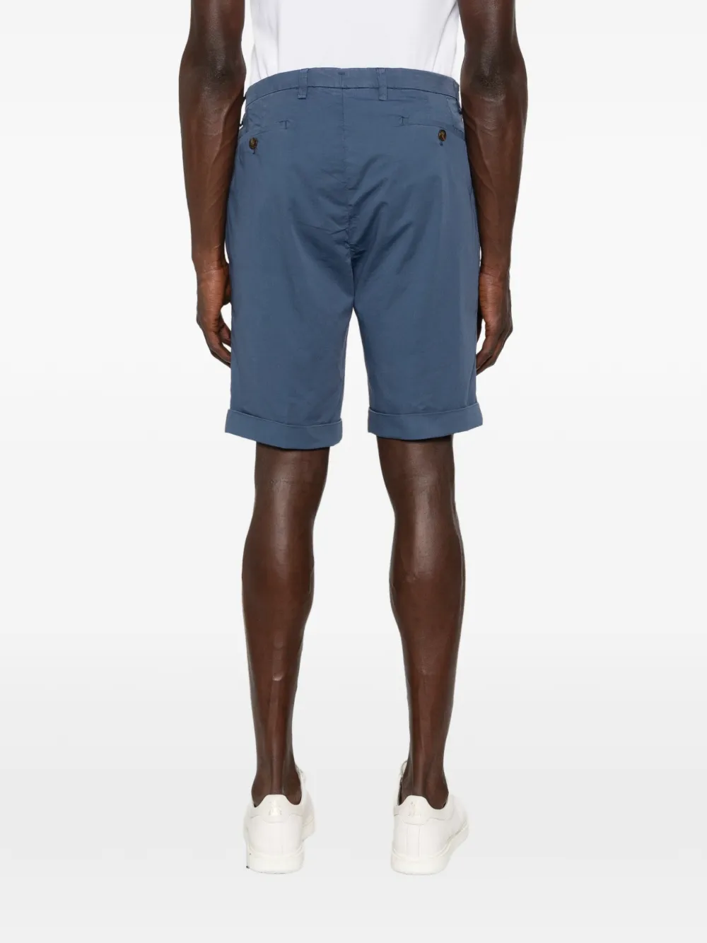 Briglia 1949 Shorts met omgeslagen rand Blauw
