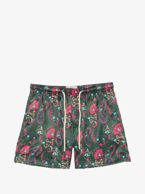 PENINSULA SWIMWEAR short de bain à imprimé cachemire