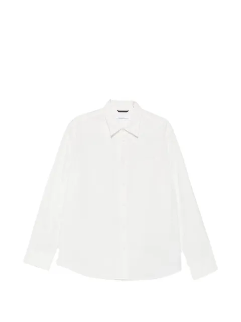 OAMC embroidered-detail cotton shirt