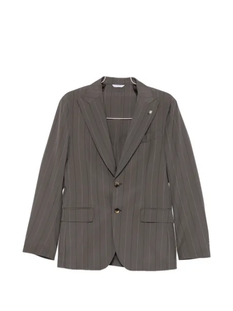 Manuel Ritz pinstripe single-breasted suit