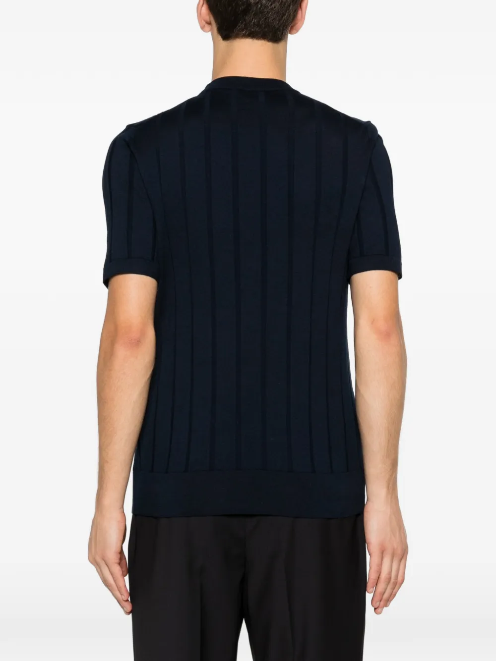Eleventy T-shirt met ronde hals Blauw