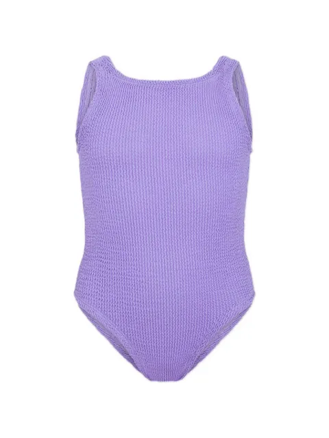 Hunza G Kids traje de baño texturizado
