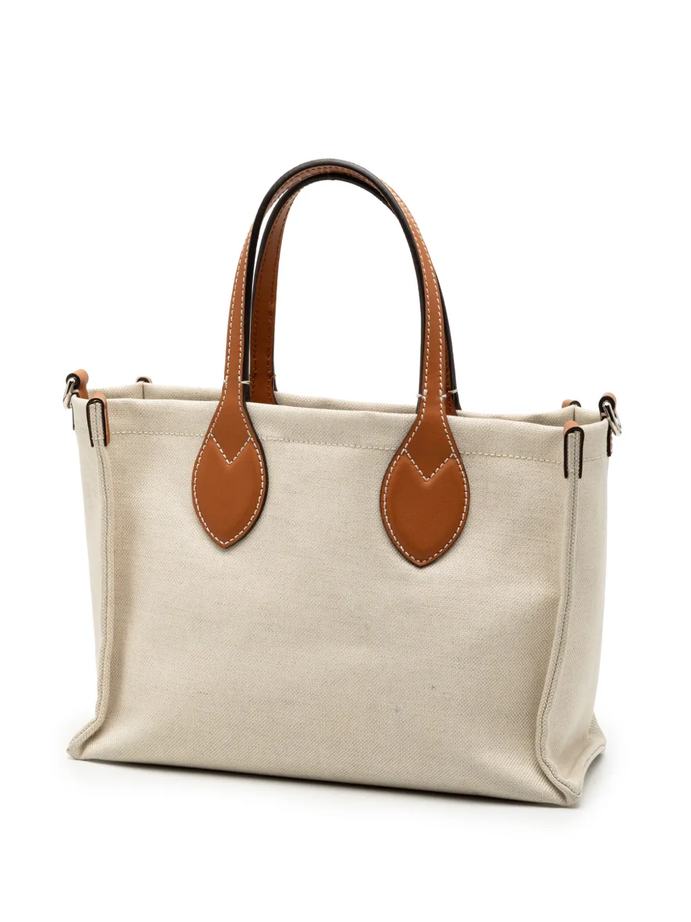 2016-2025 Medium Canvas Logo Tote Satchel