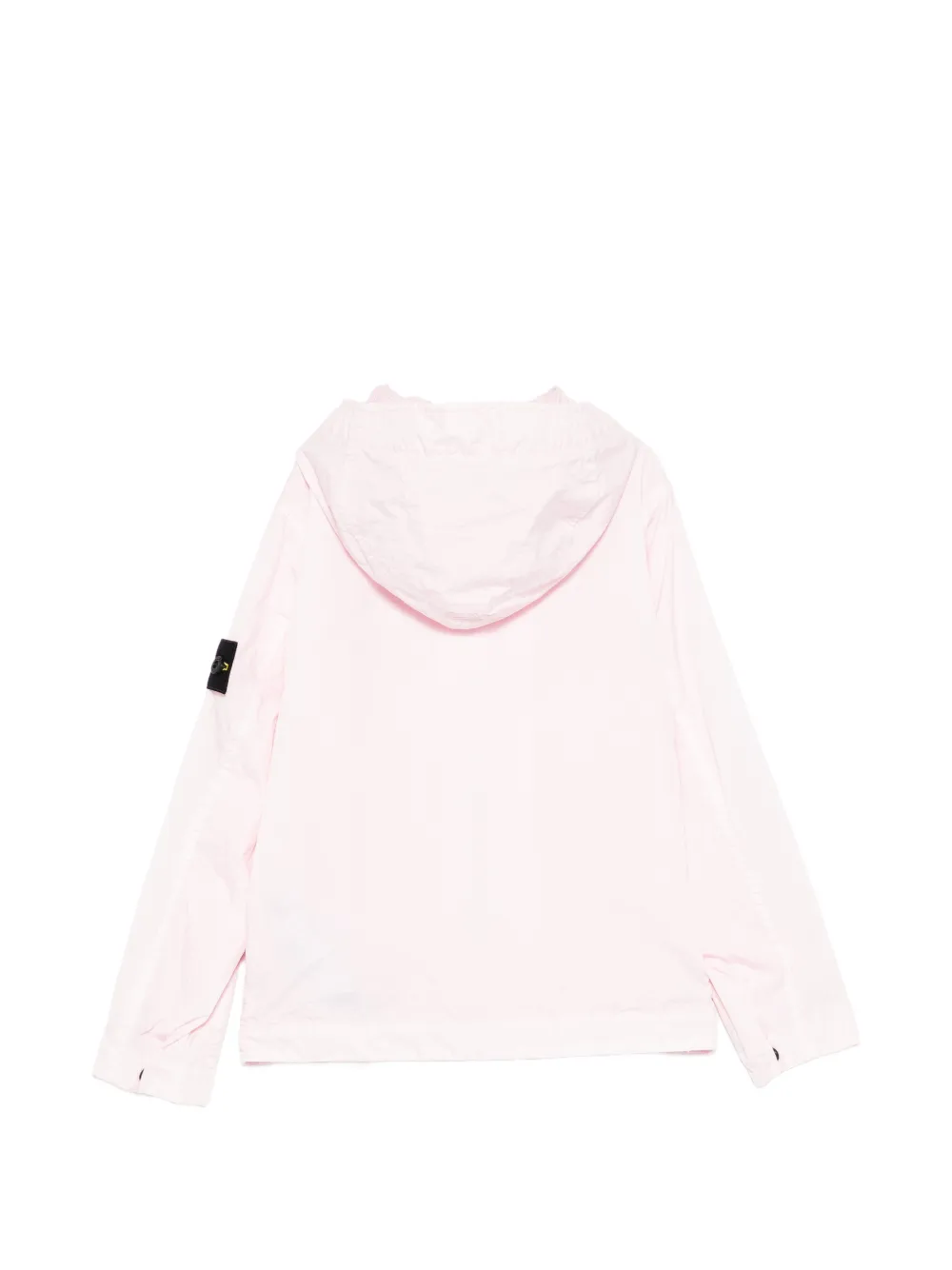 Stone Island Junior Jack met capuchon en rits Roze