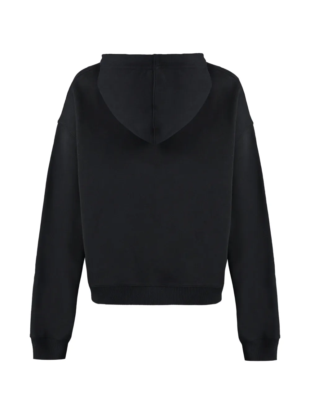 Chlo&eacute; long-sleeve printed hoodie - Zwart