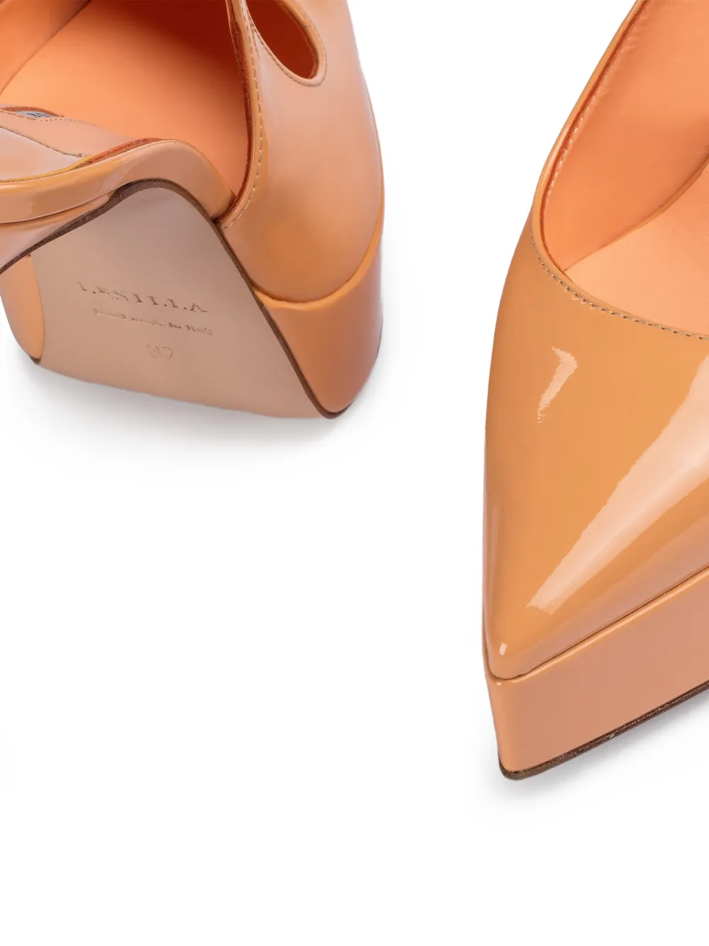 Le Silla Uma slingback pumps Oranje
