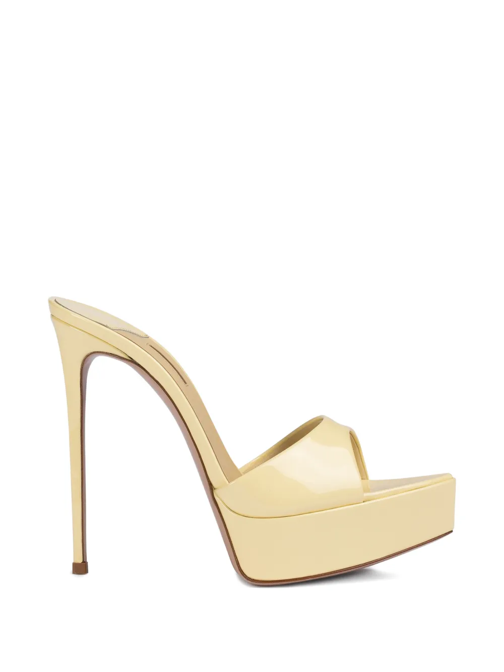 Le Silla Uma sandalen met stilettohak Geel