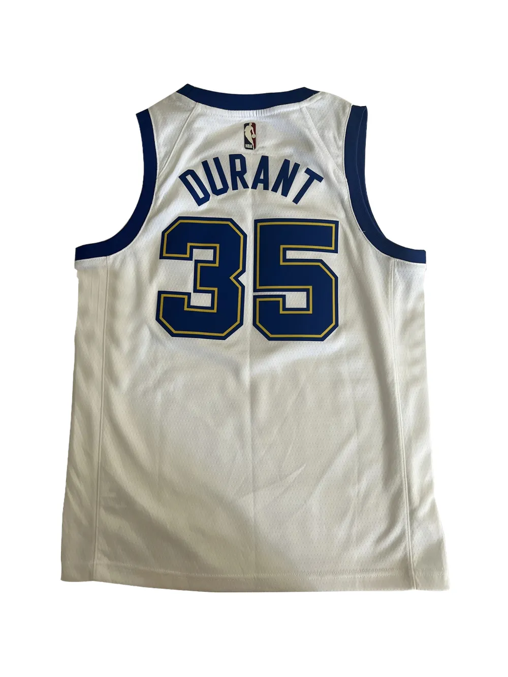 Nike Kids Kevin Durant Golden State Warriors Hardwood Classics swingman jersey Wit