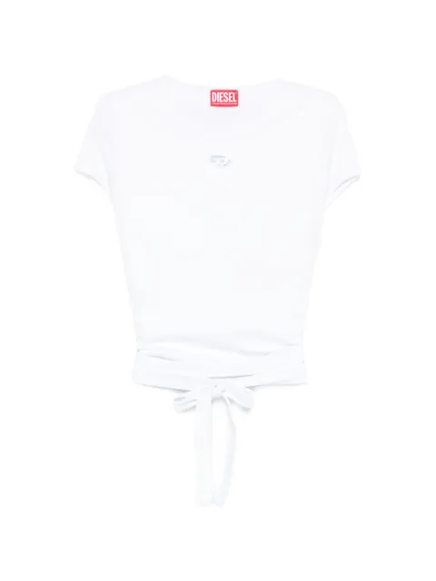Diesel T-Bunny-Tail tie-waist T-shirt