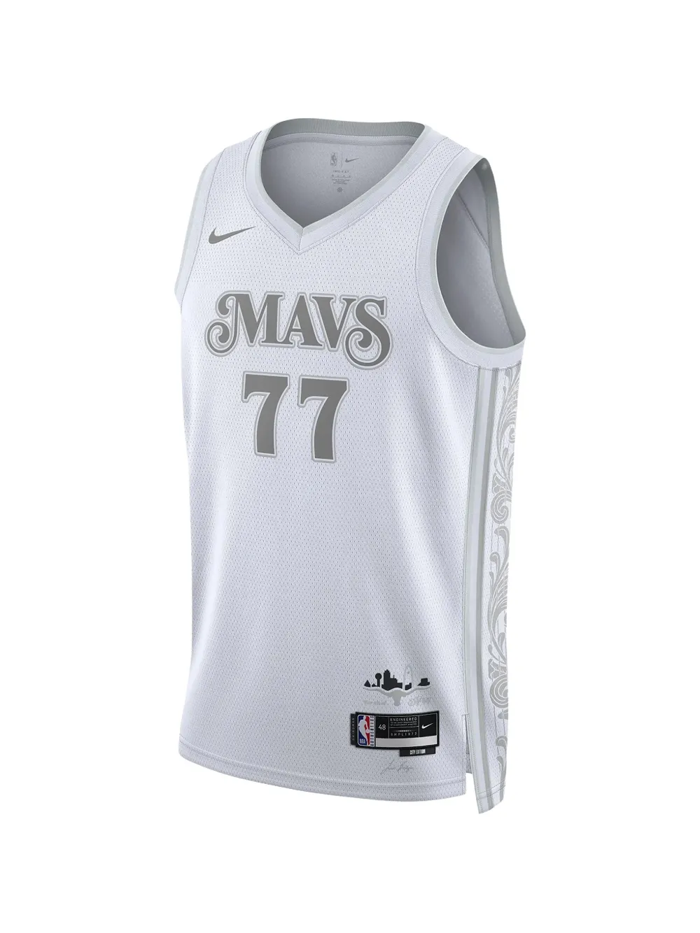 Nike Kids Dallas Mavericks City vest - Bianco