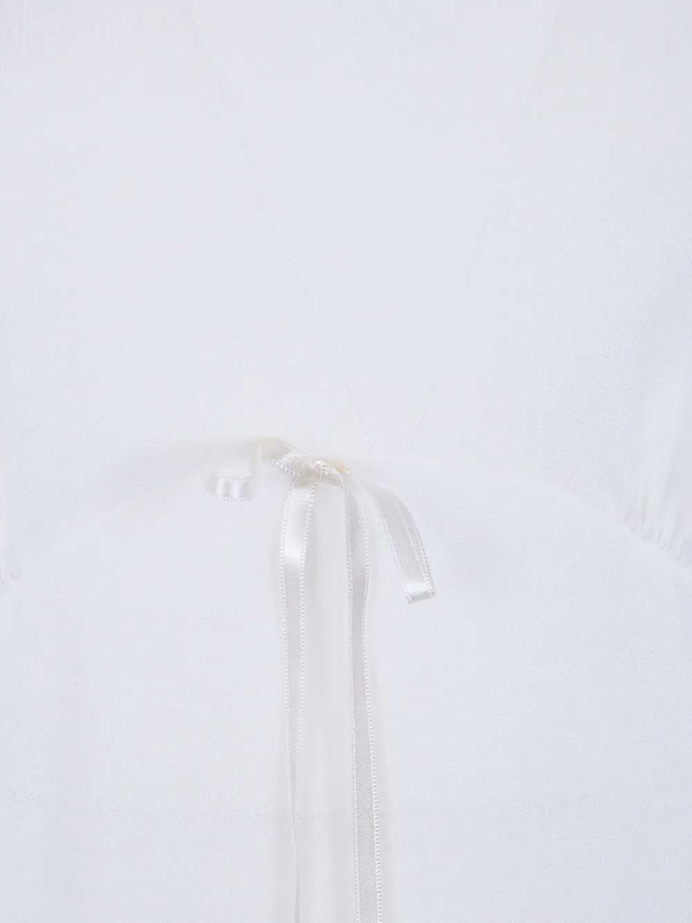  Simone Rocha Drawstring T-shirt - White 